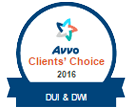 Avvo Clients Choice Award 2016 DUI Attorney